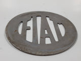 Vintage Fiat Round Metal Emblem Name Badge 4 1/8" Floor Shower Drain Cover