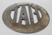 Vintage Fiat Round Metal Emblem Name Badge 4 1/8" Floor Shower Drain Cover