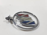 Vintage 1980s Buick Century Round Metal Hood Ornament Emblem Badge 2"