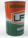 Vintage UFA United Farms of Alberta Extra H.D. SAE 30 Motor Oil 5 7/8" Tall One Litre Metal Oil Can EMPTY