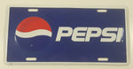 Pepsi Metal Vehicle License Plate Tag