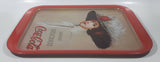 Vintage 1971 Coca-Cola "Drink" "Delicious" Hamilton King 1909 Pinup Girl Red Metal Beverage Serving Tray Coke Cola Soda Pop Collectible