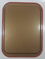 Vintage 1971 Coca-Cola "Drink" "Delicious" Hamilton King 1909 Pinup Girl Red Metal Beverage Serving Tray Coke Cola Soda Pop Collectible