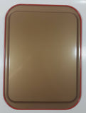 Vintage 1971 Coca-Cola "Drink" "Delicious" Hamilton King 1909 Pinup Girl Red Metal Beverage Serving Tray Coke Cola Soda Pop Collectible