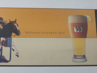 Widmer Brothers Hefeweizen Nothing Filtered Out 12" x 30" Hardboard Wood Wall Plaque