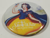 The Walt Disney Productions Snow White and the Seven Dwarfs 2 1/4" Round Button Pin