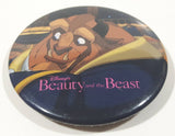 The Walt Disney Productions Beauty and The Beast 2 1/4" Round Button Pin