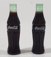 Set of 2 Coca Cola 1 5/8" Tall Miniature Plastic Bottles