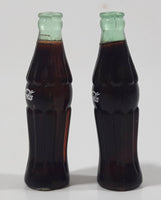 Set of 2 Coca Cola 1 5/8" Tall Miniature Plastic Bottles