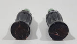 Set of 2 Coca Cola 1 5/8" Tall Miniature Plastic Bottles