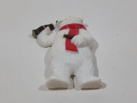 1998 Coca Cola 2 1/8" Tall Polar Bear Fridge Magnet