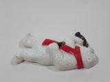 1998 Coca Cola 2 1/8" Tall Polar Bear Fridge Magnet