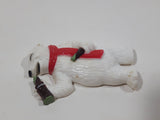 1998 Coca Cola 2 1/8" Tall Polar Bear Fridge Magnet