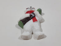 1998 Coca Cola 2 1/8" Tall Polar Bear Fridge Magnet