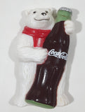 1998 Coca Cola 2 1/8" Tall Polar Bear Fridge Magnet