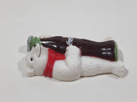 1998 Coca Cola 2 1/8" Tall Polar Bear Fridge Magnet