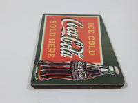 Ice Cold Coca Cola Sold Here 2 3/8" x 3 1/2" Fridge Magnet