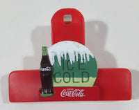 1998 Ice Cold Drink Coca Cola Sold Here 2 3/8" x 3" Fridge Magnet Clip