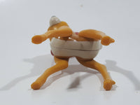 Vintage Disney Plastic Bambi 4" Tall Plastic Toy Figure with Moving Legs
