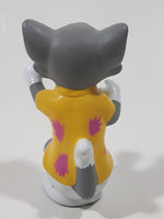 1989 Turner Entertainment Tom and Jerry Tom in Yellow Hawaiian Shirt 3" Tall Toy Figure