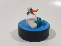 1997 McDonald's Disney The Mighty Ducks Puck Shaped 2 1/4" Tall Toy Figure