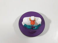 1997 McDonald's Disney The Mighty Ducks Puck Shaped 2 1/4" Tall Toy Figure