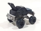 Monster Truck Dark Blue with Mouth Hood Plastic Die Cast Toy Car Vehicle