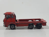 Unknown Brand Semi Truck Red Die Cast Toy Car Vehicle