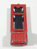 Unknown Brand Semi Truck Red Die Cast Toy Car Vehicle