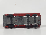 Unknown Brand Semi Truck Red Die Cast Toy Car Vehicle