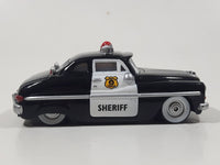 Disney Pixar Cars '49 Merc Police Sheriff Cop Car Black and White Die Cast Toy Car Vehicle