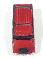 Maisto Hummer H2 Dark Red Die Cast Toy Truck SUV Vehicle