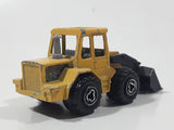 Vintage Majorette Tracto Bull Dozer Front End Loader No. 211 & 263 Yellow Black 1/87 Scale Die Cast Toy Construction Equipment Vehicle