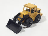 Vintage Majorette Tracto Bull Dozer Front End Loader No. 211 & 263 Yellow Black 1/87 Scale Die Cast Toy Construction Equipment Vehicle
