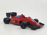 Vintage Majorette No. 282 Fiat AGIP 1/55 Scale Red Die Cast Toy Race Car Vehicle