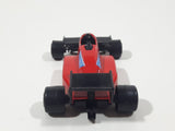 Vintage Majorette No. 282 Fiat AGIP 1/55 Scale Red Die Cast Toy Race Car Vehicle