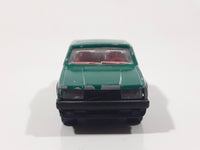 Majorette Volvo No. 230 Volvo 760 GLE Sedan Green 1/61 Scale Die Cast Toy Car Vehicle with Opening Doors