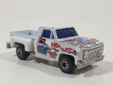 Unknown Brand Ford F-150 Truck White with Tiki God sticker Tampos Die Cast Toy Car Vehicle Hong Kong