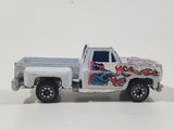 Unknown Brand Ford F-150 Truck White with Tiki God sticker Tampos Die Cast Toy Car Vehicle Hong Kong
