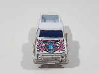 Unknown Brand Ford F-150 Truck White with Tiki God sticker Tampos Die Cast Toy Car Vehicle Hong Kong