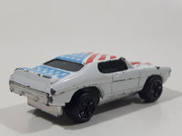 Summer Marz Karz S8504 1969 Pontiac GTO White Die Cast Toy Car Vehicle