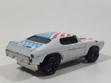 Summer Marz Karz S8504 1969 Pontiac GTO White Die Cast Toy Car Vehicle