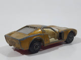 Vintage Lesney Superfast Matchbox Series No. 33 Lamborghini Miura Gold Die Cast Toy Car Vehicle