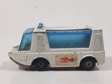 Vintage 1971 Lesney Products Matchbox Superfast Stretcha Fetcha Amphibious Ambulance Rescue White No. 46 Die Cast Toy Car Emergency Vehicle