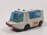 Vintage 1971 Lesney Products Matchbox Superfast Stretcha Fetcha Amphibious Ambulance Rescue White No. 46 Die Cast Toy Car Emergency Vehicle