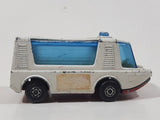 Vintage 1971 Lesney Products Matchbox Superfast Stretcha Fetcha Amphibious Ambulance Rescue White No. 46 Die Cast Toy Car Emergency Vehicle