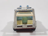 Vintage 1971 Lesney Products Matchbox Superfast Stretcha Fetcha Amphibious Ambulance Rescue White No. 46 Die Cast Toy Car Emergency Vehicle