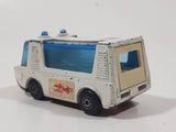 Vintage 1971 Lesney Products Matchbox Superfast Stretcha Fetcha Amphibious Ambulance Rescue White No. 46 Die Cast Toy Car Emergency Vehicle