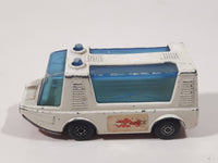 Vintage 1971 Lesney Products Matchbox Superfast Stretcha Fetcha Amphibious Ambulance Rescue White No. 46 Die Cast Toy Car Emergency Vehicle