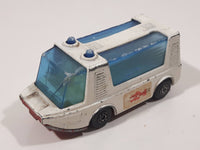 Vintage 1971 Lesney Products Matchbox Superfast Stretcha Fetcha Amphibious Ambulance Rescue White No. 46 Die Cast Toy Car Emergency Vehicle